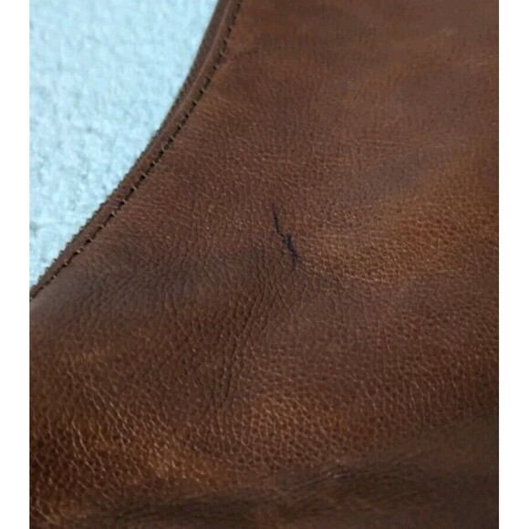 Fossil Purse Bag Cleo Cabernet Brown Soft Leather Shoulder Handbag - Picture 12 of 16